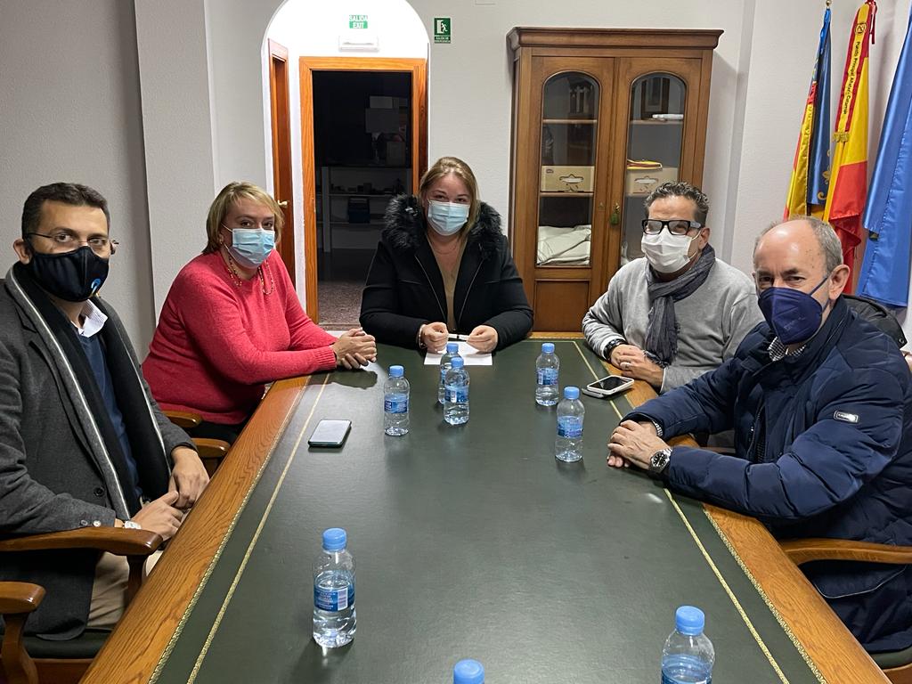 Reunión alcaldes alfafar, benetusser, llocnou, massanassa y sedaví