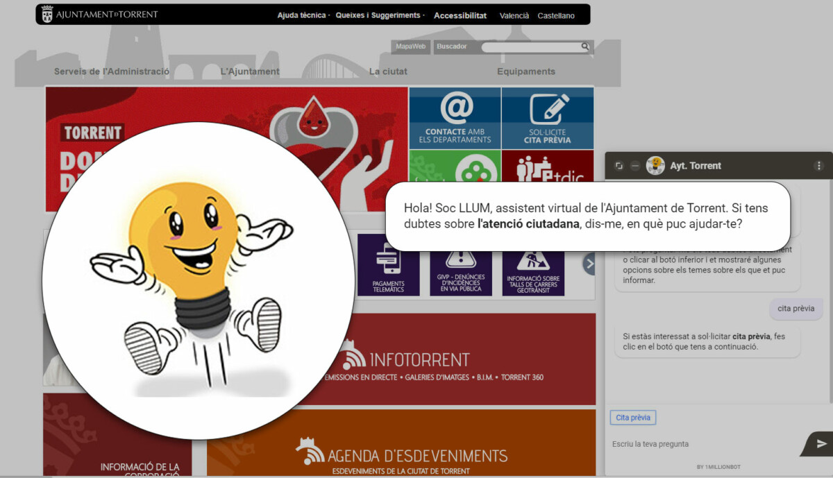 Llum asistente virtual