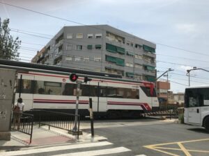 Paso a nivel Alfafar