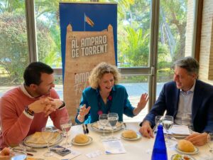 Xabier García Albiol, Amparo Folgado y Vicent Mompó