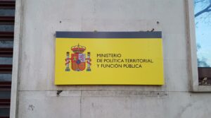 ministerio de politica territorial y funcion pública