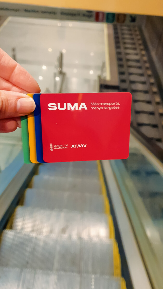 tarjeta SUMA transporte metropolitano