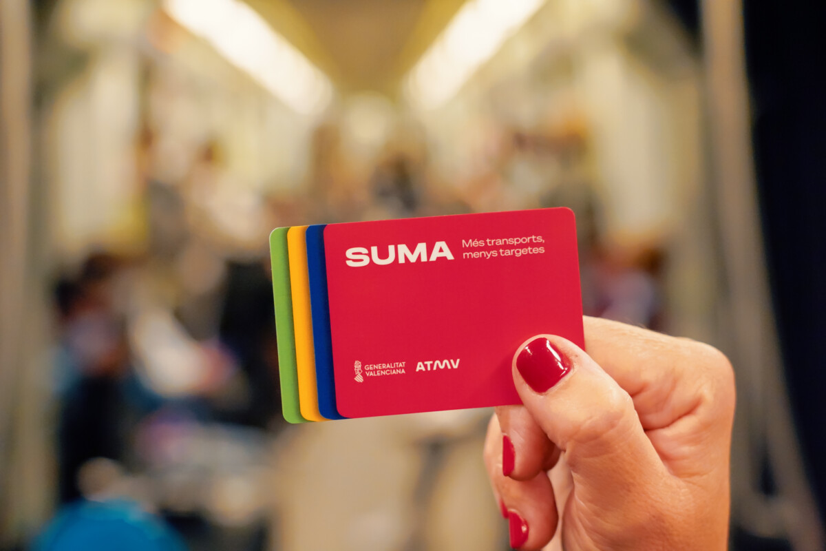 tarjeta SUMA transporte metropolitano