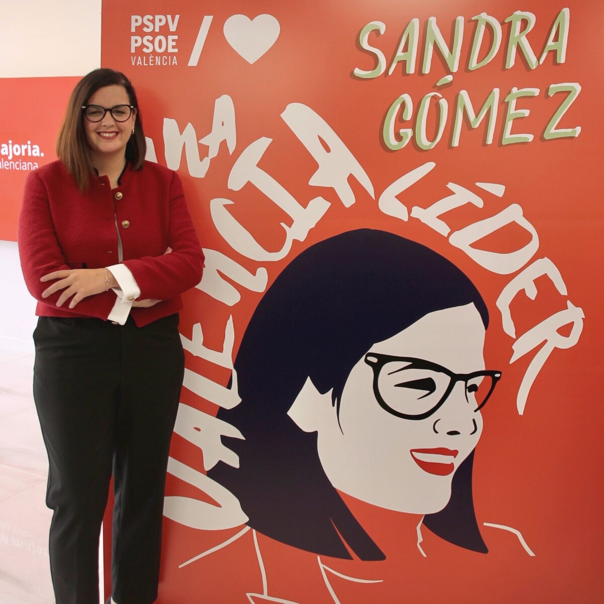 Sandra Gómez precandidatura