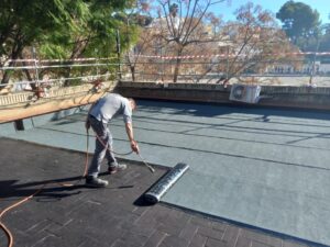 Reparación cubierta CEIP Clara Campoamor de Paterna