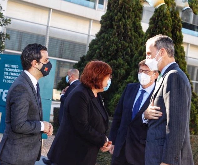 Sagredo, Calero, Puig y Felipe VI
