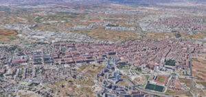 Torrent vista áerea