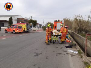accidente moto Picanya