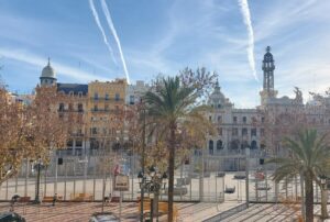 corda de Paterna en la plaza ayuntamiento Valencia