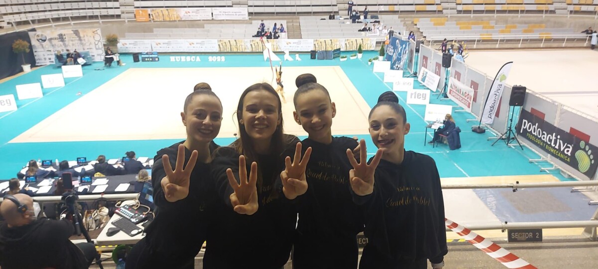 El Club de Gimnasia Rítmica de Quart de Poblet ascenso 3ª división nacional