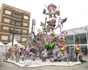Falla Cervantes, primer premio fallas grandes Paiporta 2022