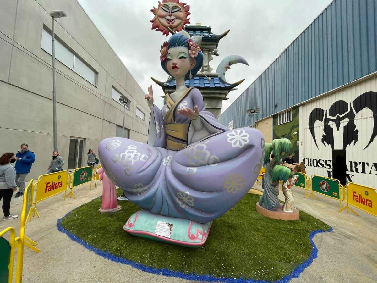 Falla El Tró primer premio categoría grande Massamagrell 2022