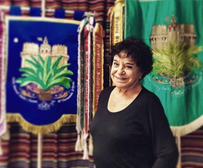 La actriz valenciana María Fernanda D'Ocón