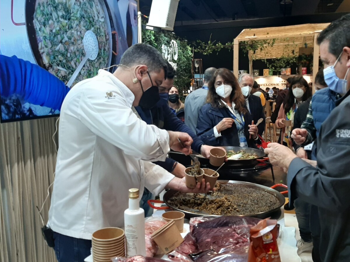 degustacion paella de fetge de bou Madrid Fusion