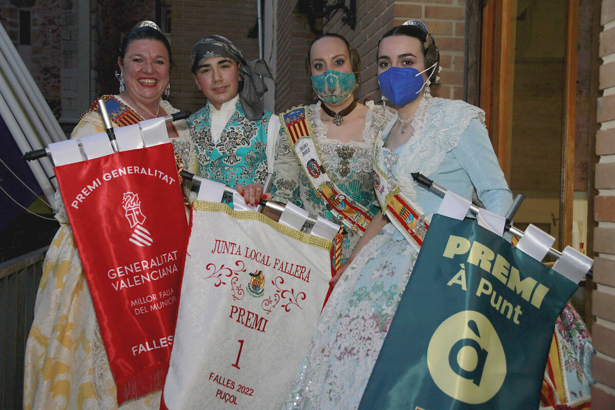 falla Hostalets primer premio Puçol 2022