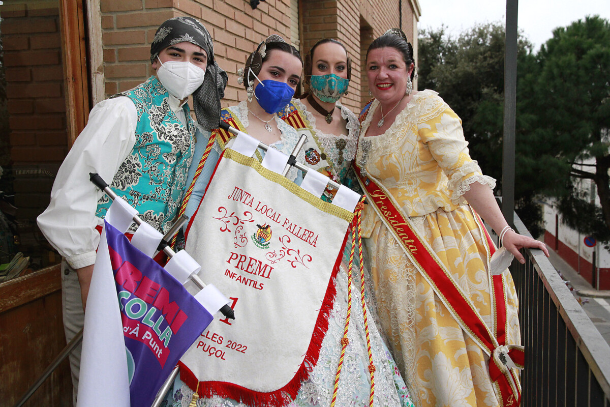 falla Hostalets primer premio infantiles Puçol 2022