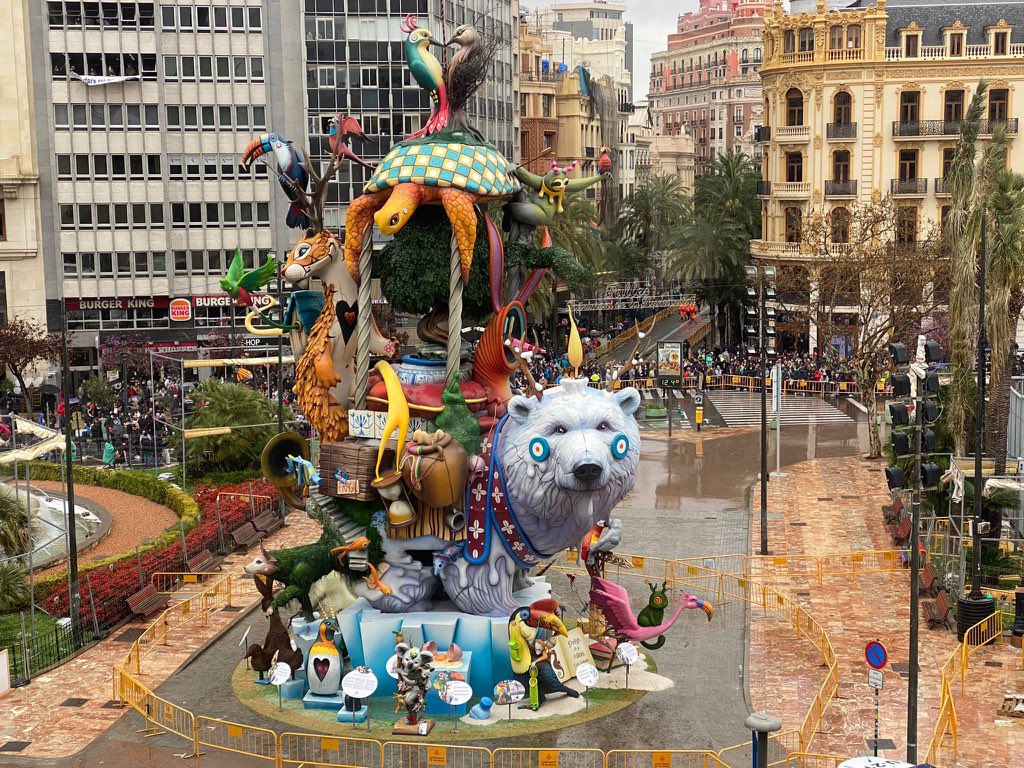 Siete proyectos optan a ser las fallas municipales de València de 2023