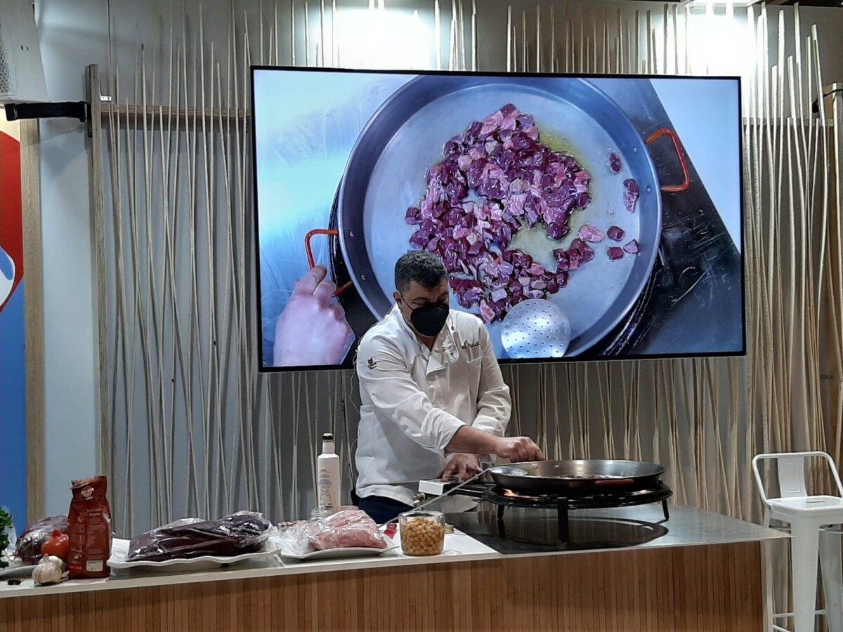 paella de fetge de bou Madrid Fusion