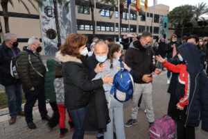 llegada refugiados Ucrania Valencia