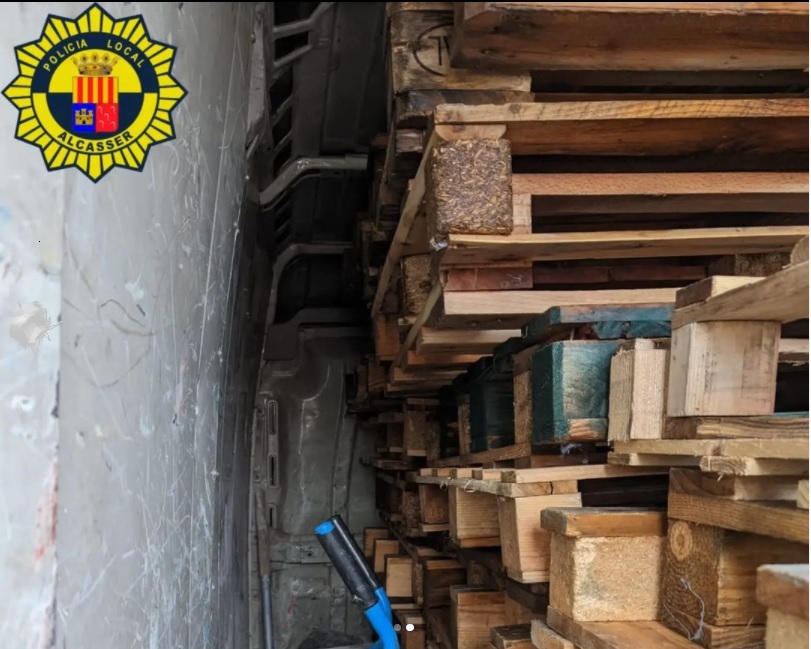 palets Policia Local Alcàsser