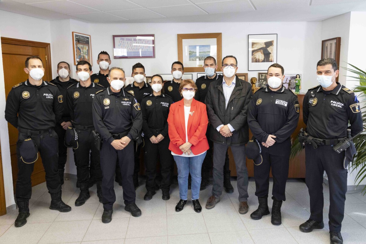 recepcion nuevos agentes Policia Local Picassent