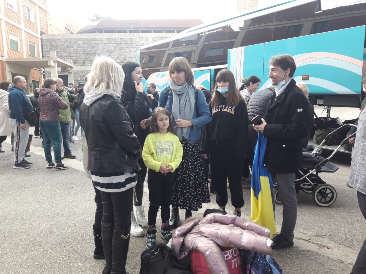 refugiados Ucrania llegada Torrent 1