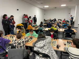 Instantánea de la sala de juego