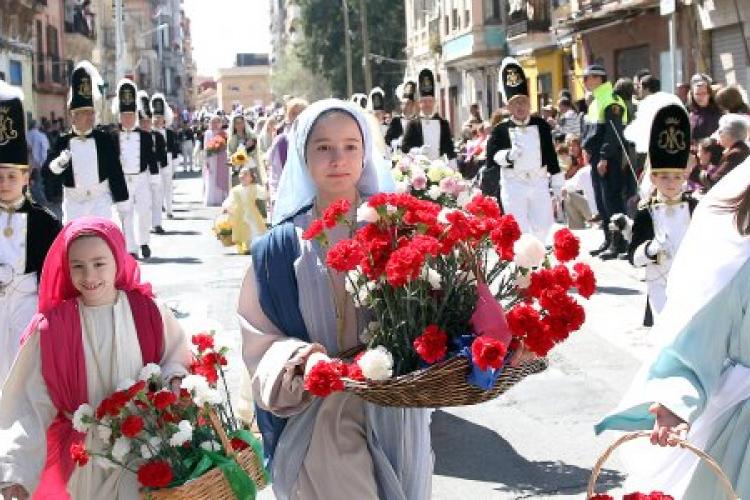 Semana Santa Marinera desfile Domingo de Resurrección