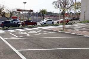 aparcamiento Moncada polideportivo David Casinos