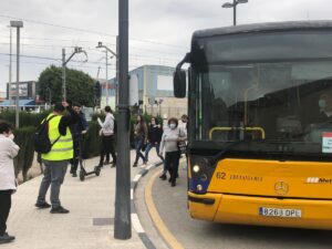 autobuses cortes servicio FGV