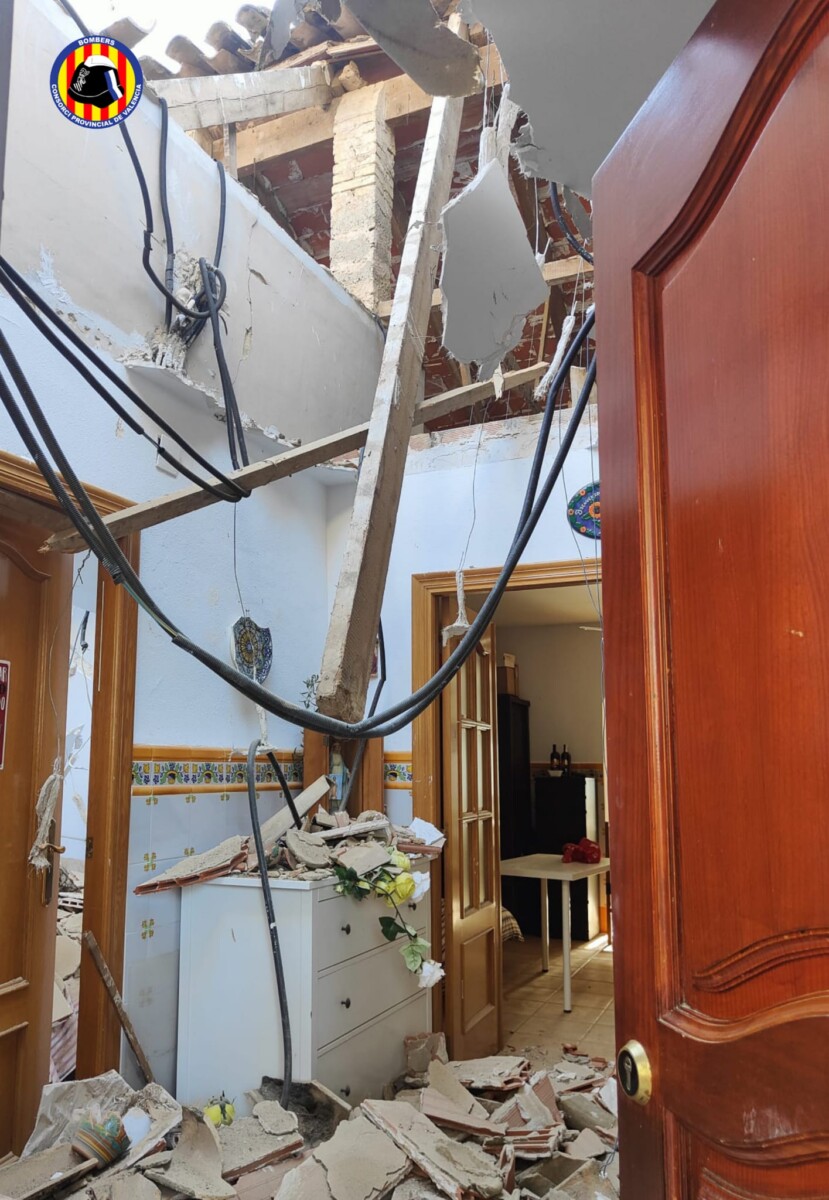 colapso vivienda Picassent