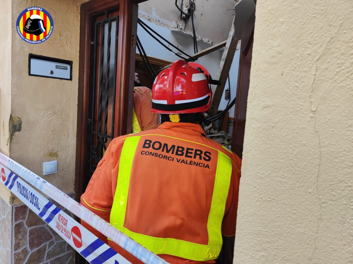 colapso vivienda Picassent