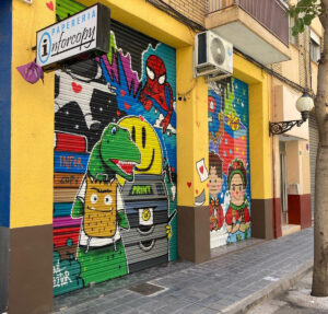 grafiti comercio Picanya
