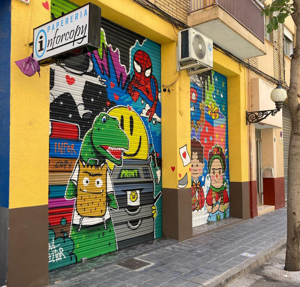 grafiti comercio Picanya