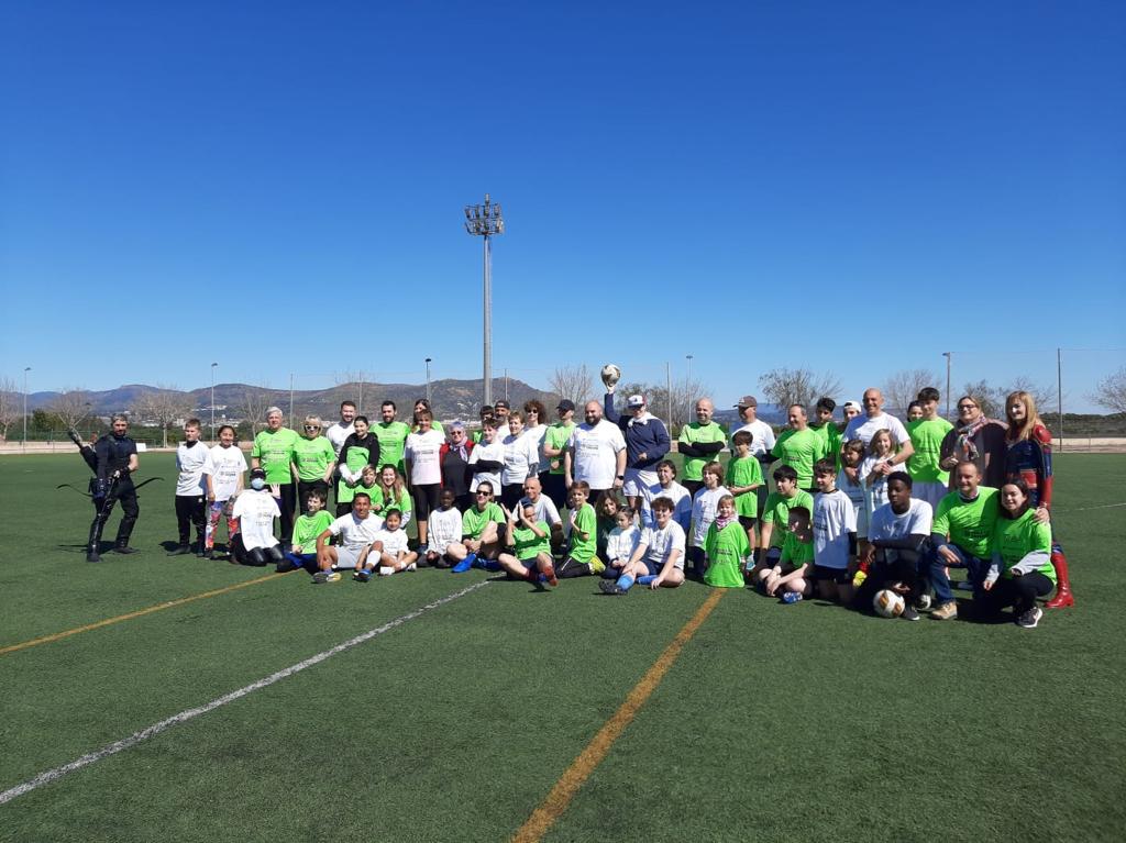 partido solidario Goals from freedom en El Puig
