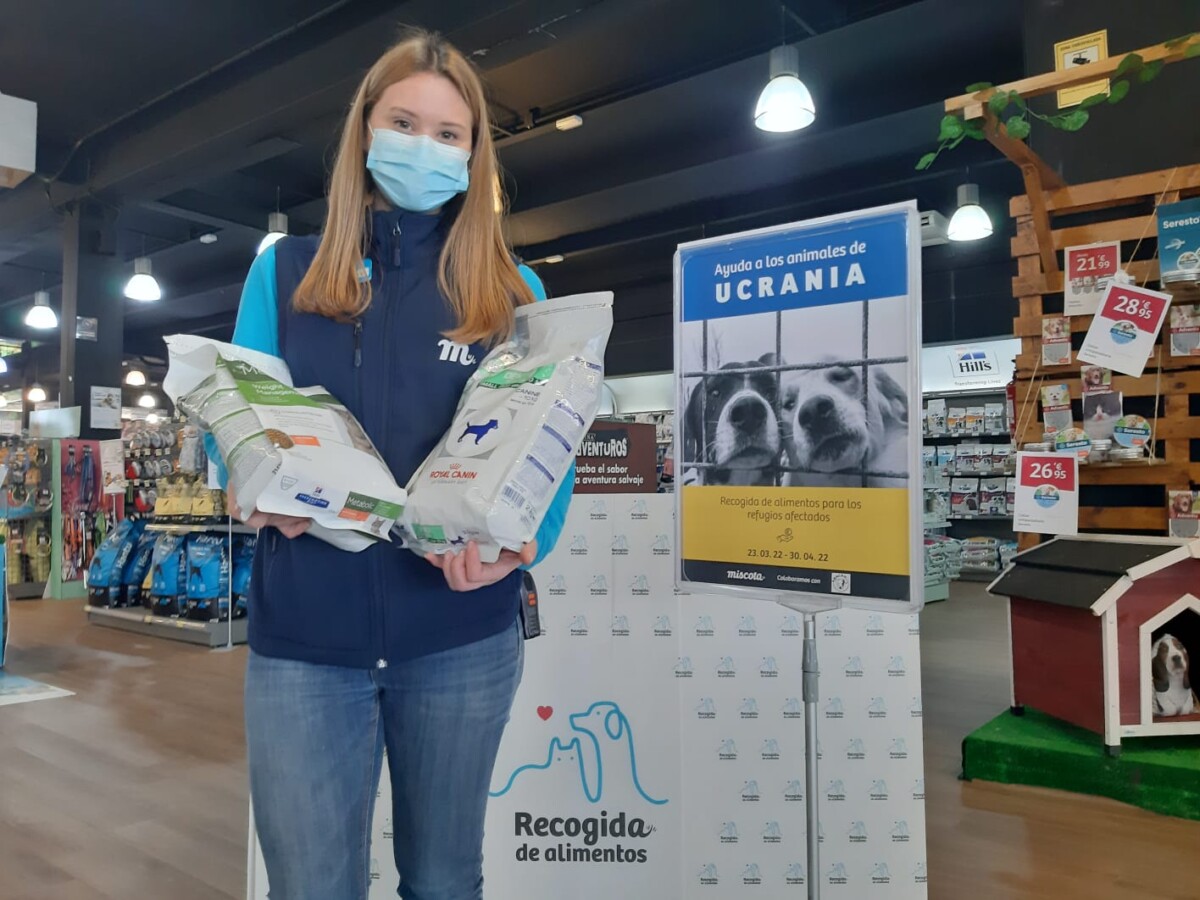 Ayuda Ucrania - tiendas Miscota