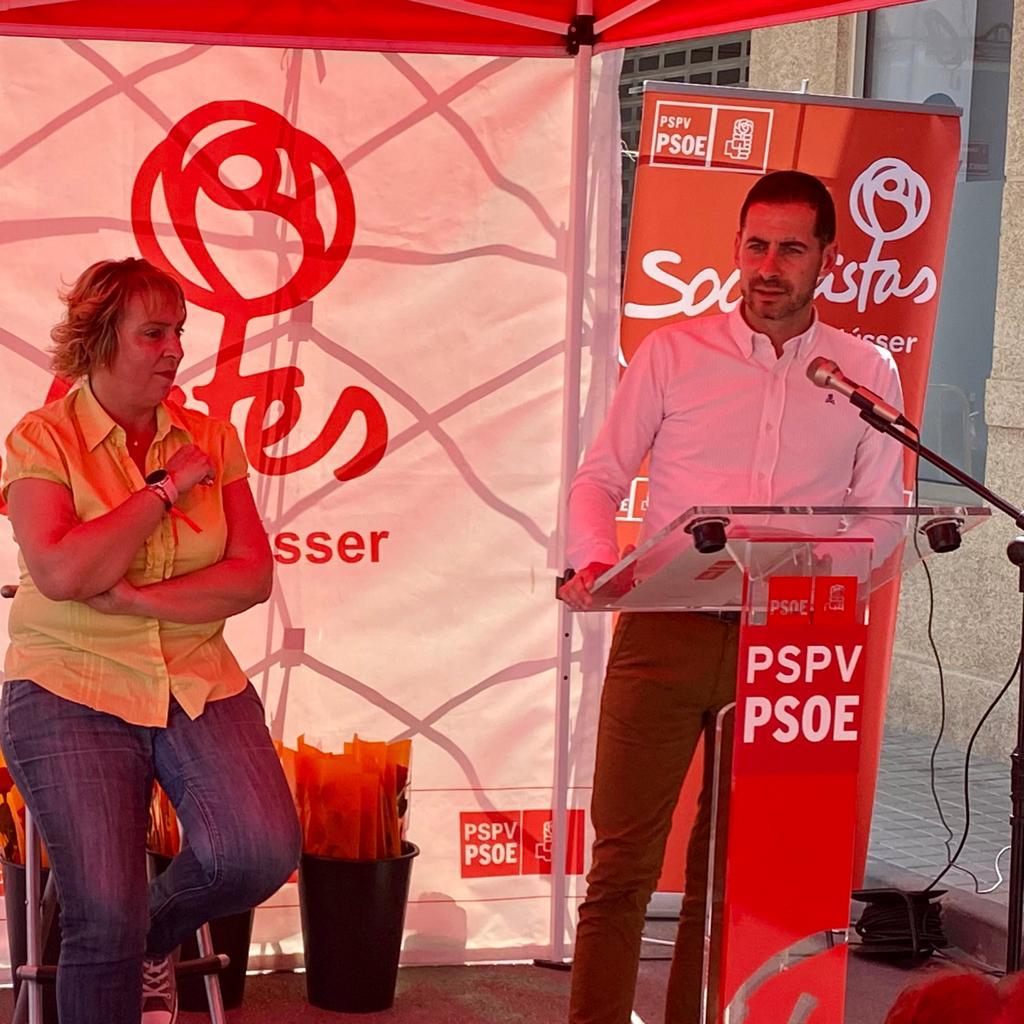 Fiestas militancia PSPV Benetússer