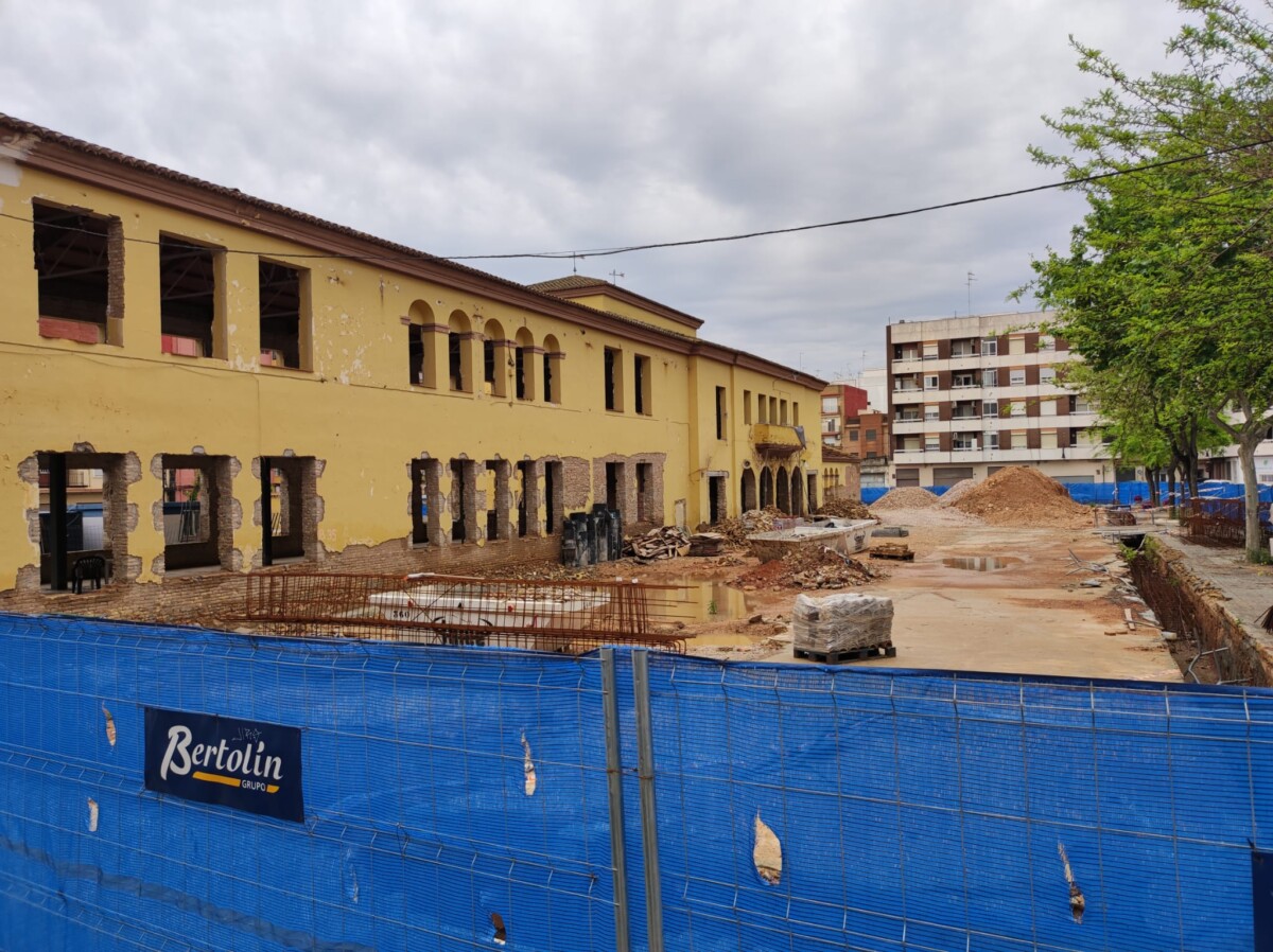 obras biblioteca Aldaia