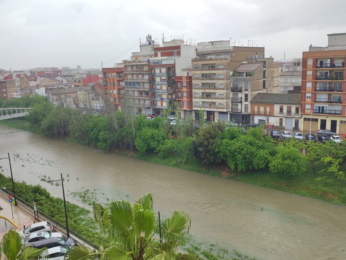 lluvia barranco Paiporta