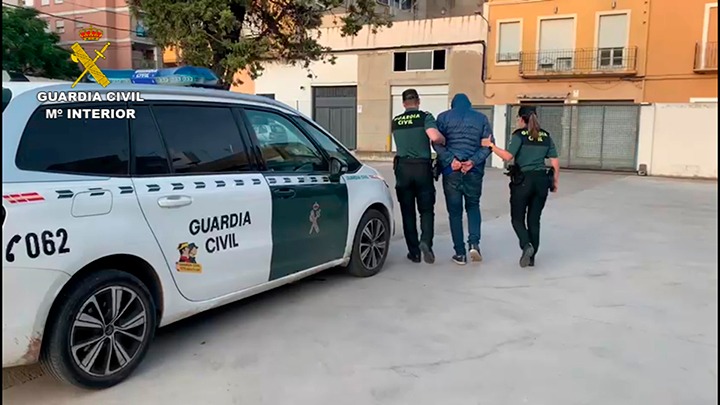 Guardia Civil detenido Silla
