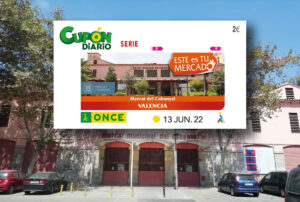 ONCE cupón Mercado municipal del Cabanyal