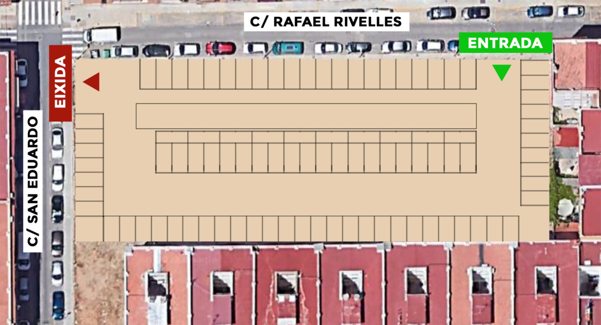 Nuevo Parking Rafael Rivelles Paiporta