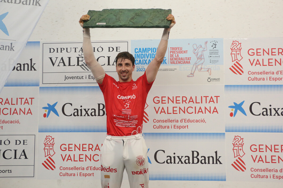 Puchol II campeo individual pilota valenciana