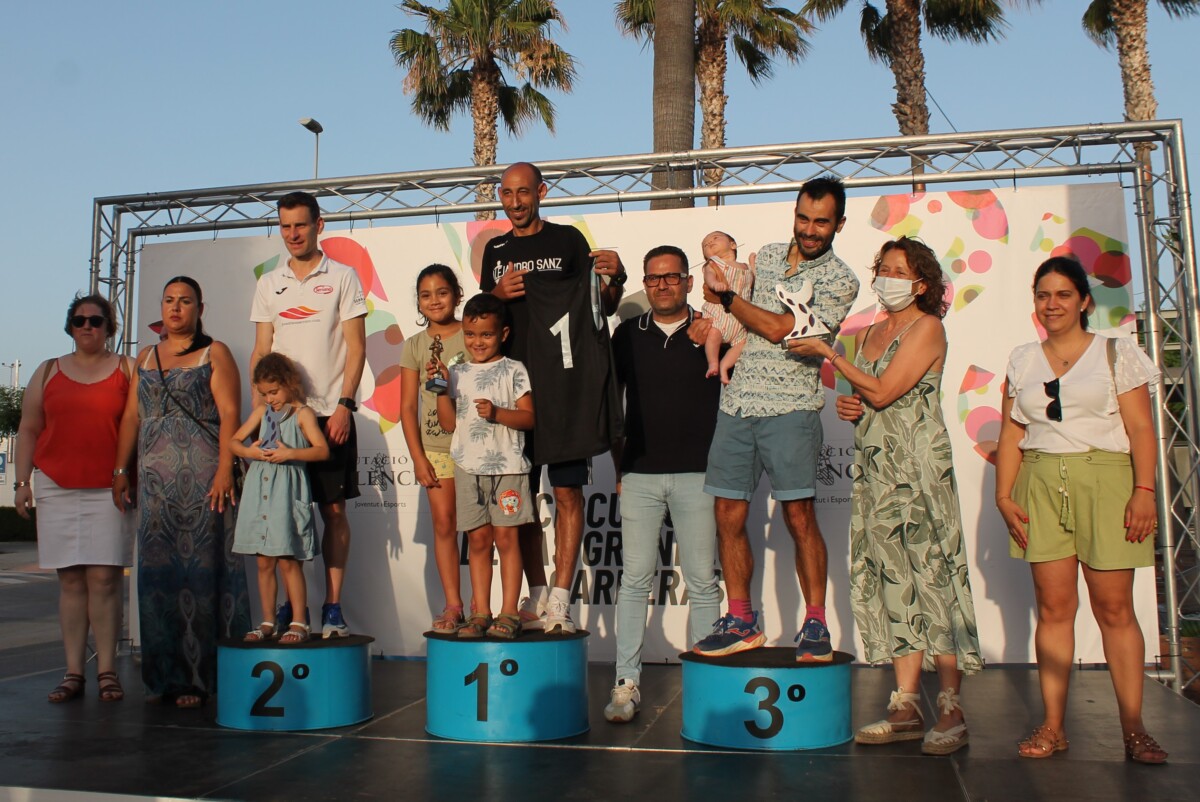 Volta a Peu Sedaví 2022 podio masculino