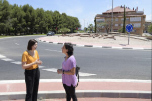 obras rotonda Paiporta con Picanya