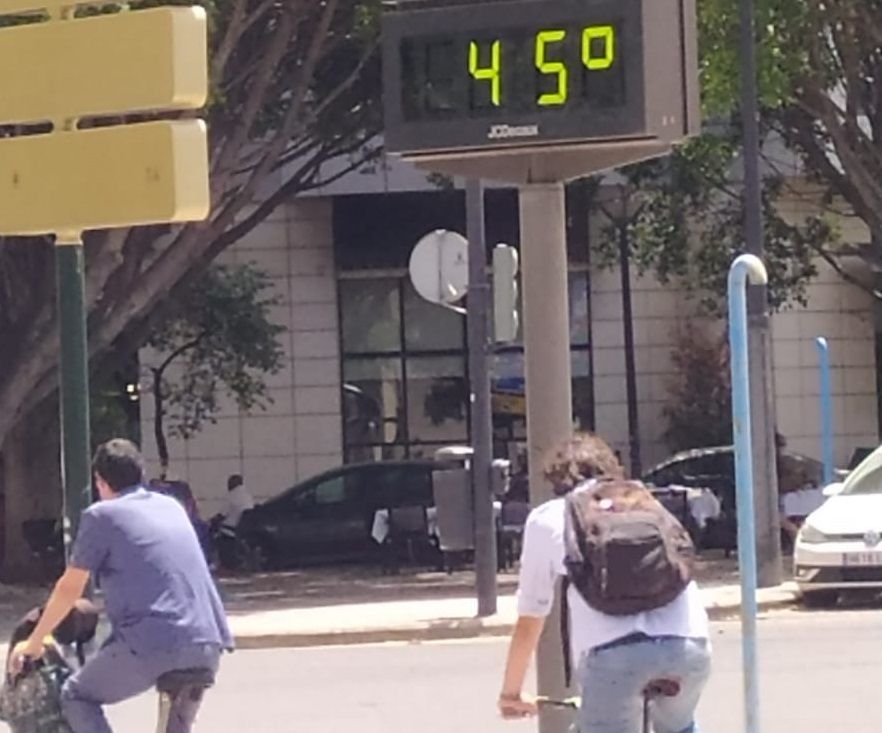 ola de calor en Valencia