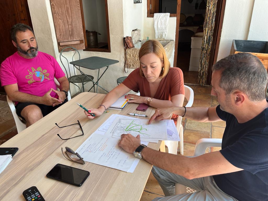 reunio Fundacio y Diputacio movilidad sostenible Horta Sud