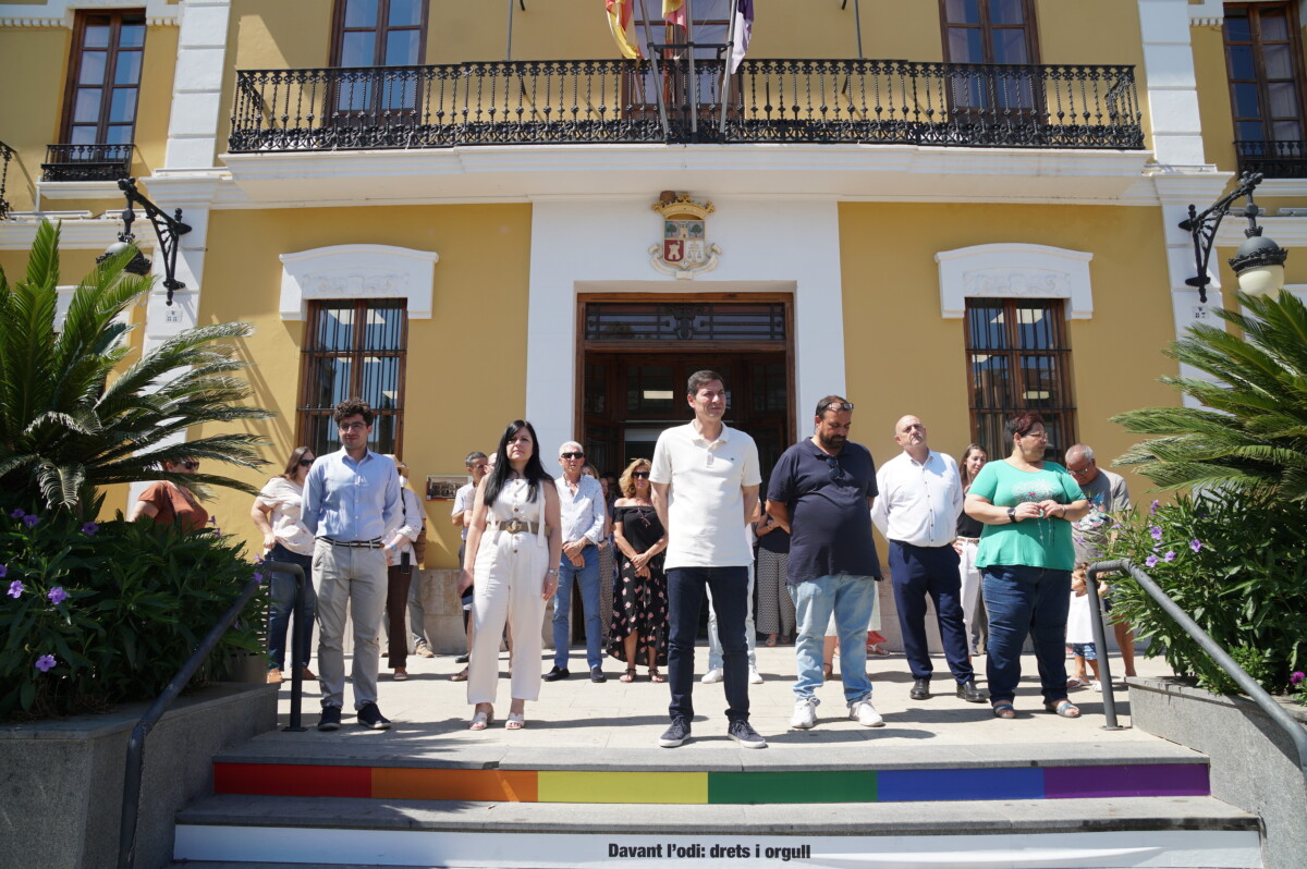 Minuto silencio Miguel Angel Blanco en Burjassot