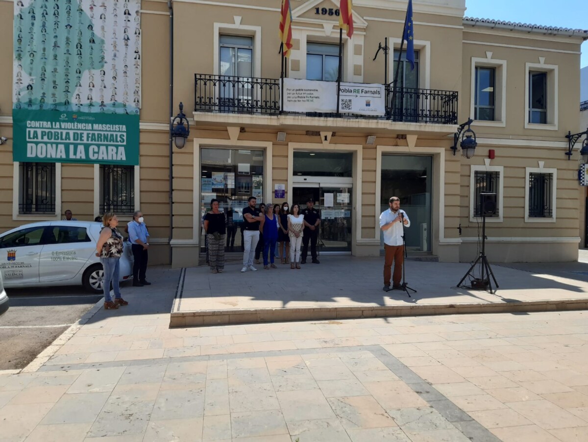Pobla de Farnals minuto de silencio Miguel Angel Blanco