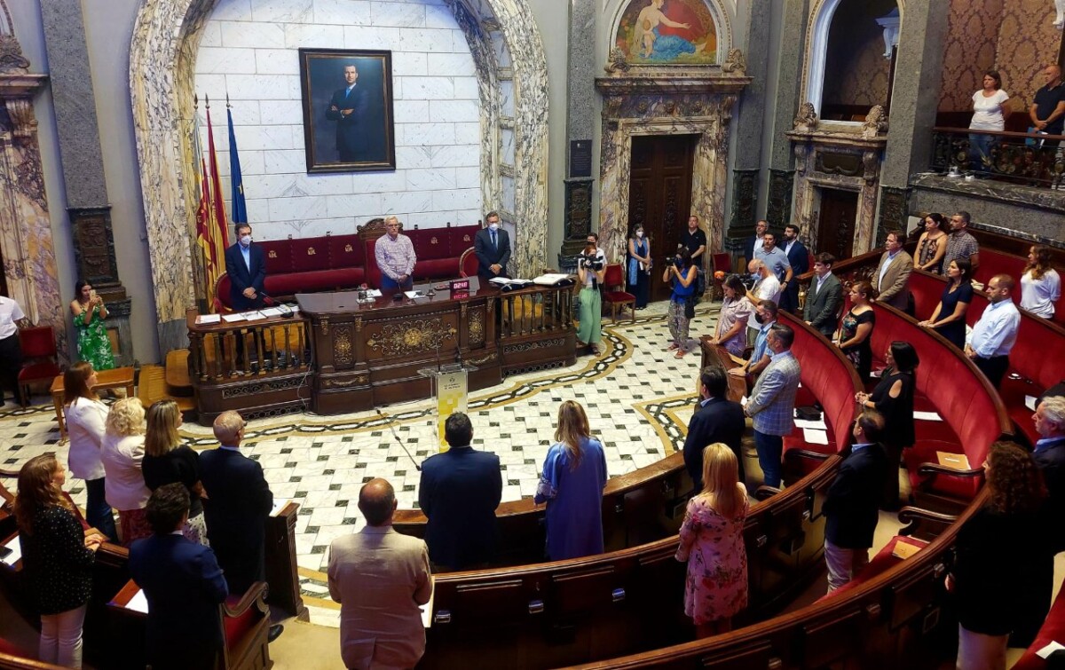 Valencia minuto silencio Miguel Angel Blanco